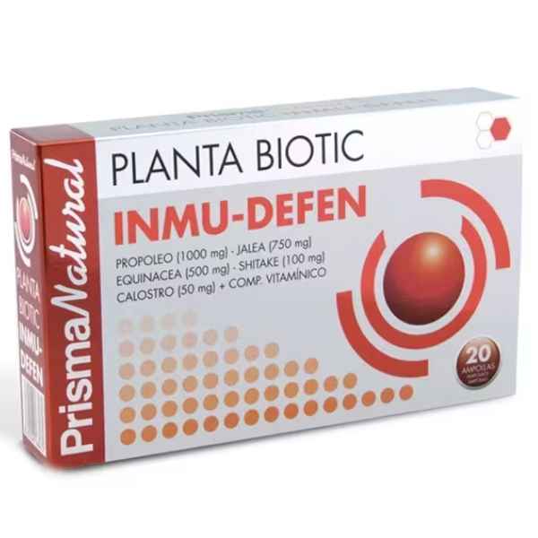Planta Biotic Inmu-Defen 20 Ampollas X10Ml - Prisma Natural