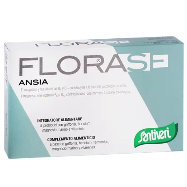 Florase Ansia Plus 30 Cápsulas Santiveri
