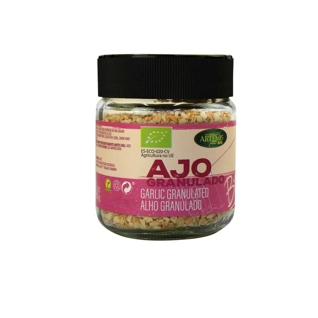 Especias Ajo Granulado Xl 100Gr. Bio - Artemis