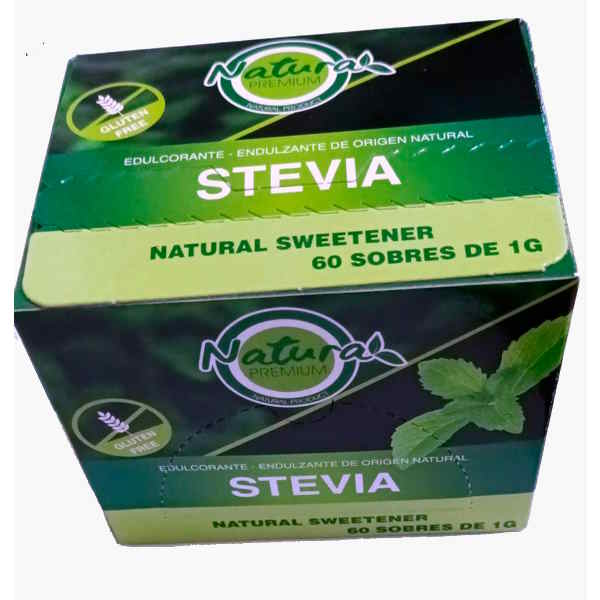 Stevia Monodosis 60 Sobre 1 Gr. Stevia Premium