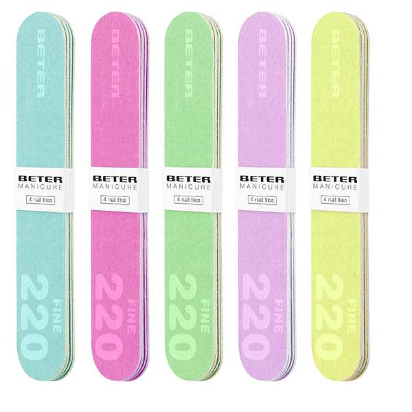 Lima Fibra De Vidrio 180/220 Grit 4 Uds. Beter