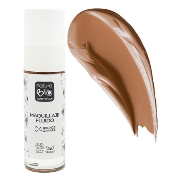 Maquillaje Fluido 04 Bronce Zahara - NaturaBio
