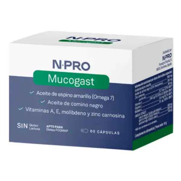 Mucogast 60 Cápsulas - Npro