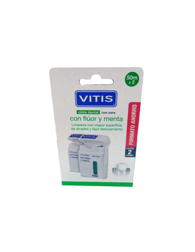 Cinta Dental Con Fluor Y Menta - Vitis