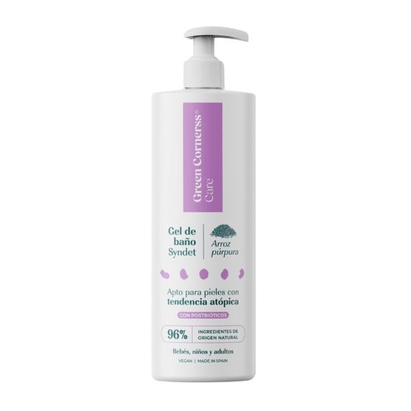 Gel De Baño De Arroz Purpura 400Ml - Green Corners