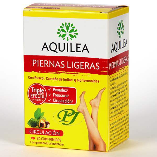 Piernas Ligeras 60 Comprimidos - Aquilea