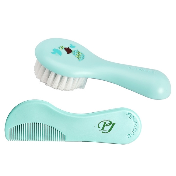 Suavinex Set Cepillo Y Peine Azul