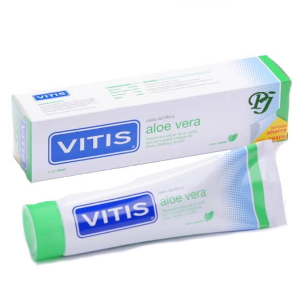 Vitis Pasta Aloe Vera Menta 150Ml. 15% Gratis