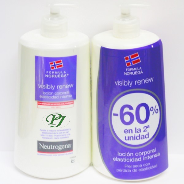 Locion Corporal Elasticidad Intensa Piel Seca 2X750Ml 60% Dto 2ª Und - Neutrogena