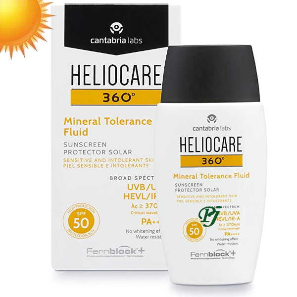 Heliocare  Solar Spf50 360º Fluido Mineral Tolerance 50Ml - Cantabria Labs