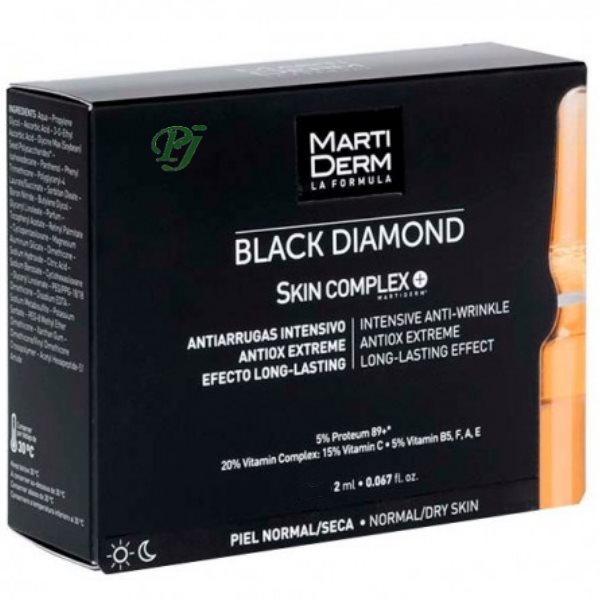 Black Diamond Skin Complex Ampollas 30X2Ml - Martiderm