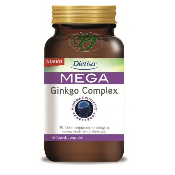 Mega Ginkgo Complex 60 Cápsulas - Dielisa