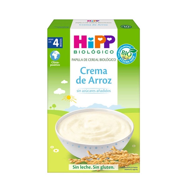 Hipp Papilla Crema De Arroz 200 Gr,