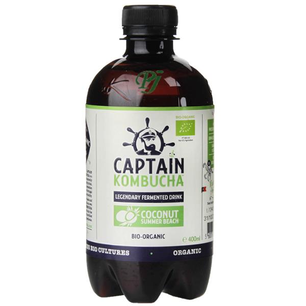 Captain Kombucha 1L Coconut Summer