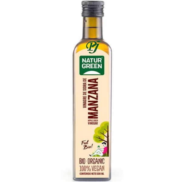 Vinagre De Sidra De Manzana Bio 500 Ml. - Naturgreen