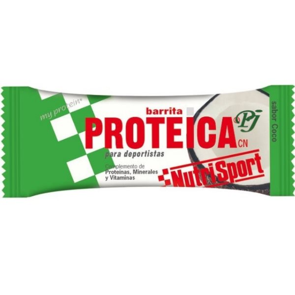 Barritas Proteica Coco 46Gr - Nutrisport