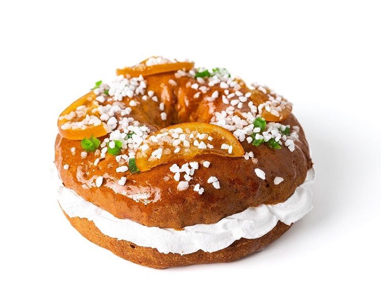 Rosco De Reyes Individual Nata Sin Gluten Sin Huevo Sin Frutos - Brandao