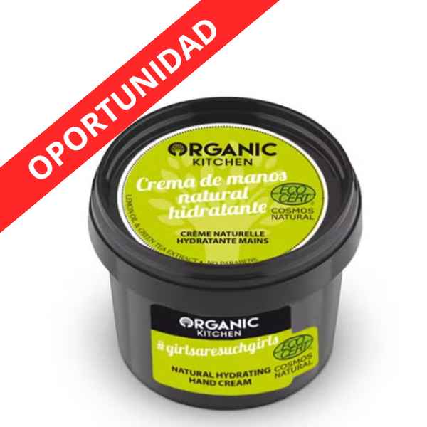 Crema De Manos Natural Hidratante100 Ml.