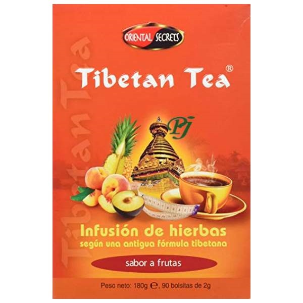 Tibetan Tea Sabor Frutas 84 Sobres