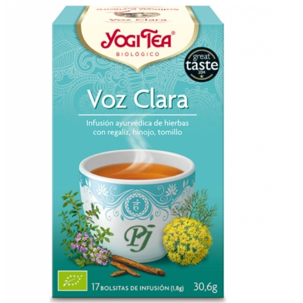 Voz Clara 17 Filtros - Yogi Tea
