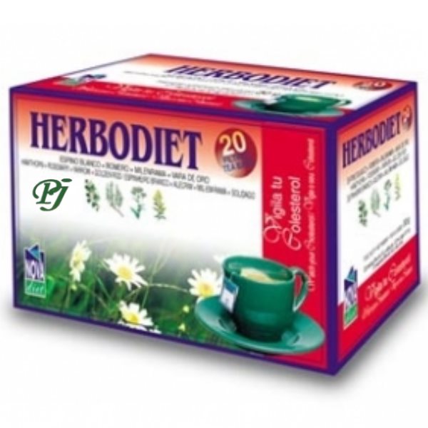 Herbodiet Vigila Tu Colesterol 20 Filtros - Novadiet