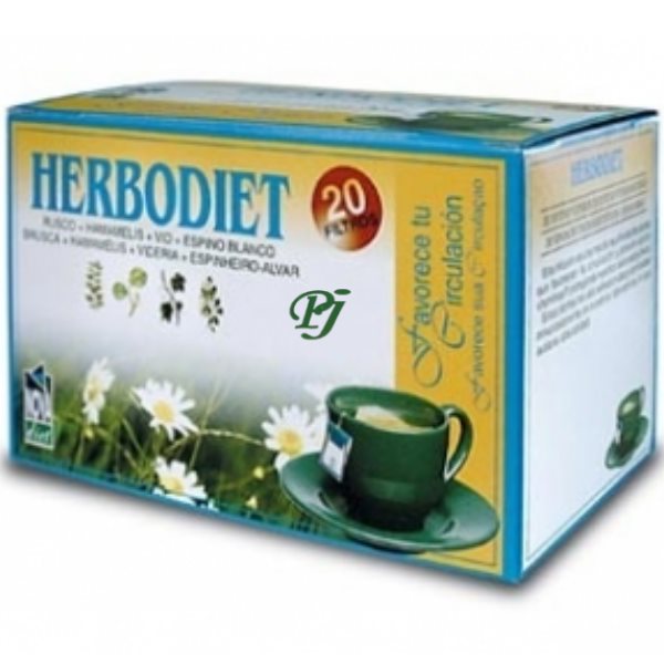 Herbodiet Favorece Tu Circulacion 20 Filtros - Novadiet