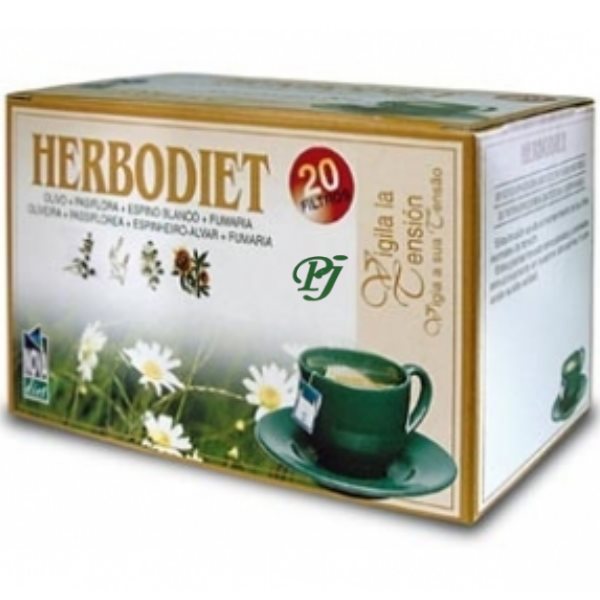 Herbodiet Vigila La Tension 20 Filtros - Novadiet