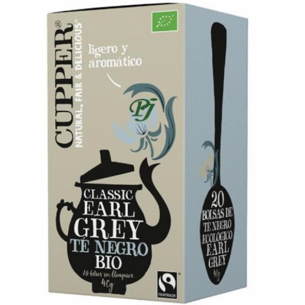 Te Negro Earl Grey 20 Bolsitas - Cupper