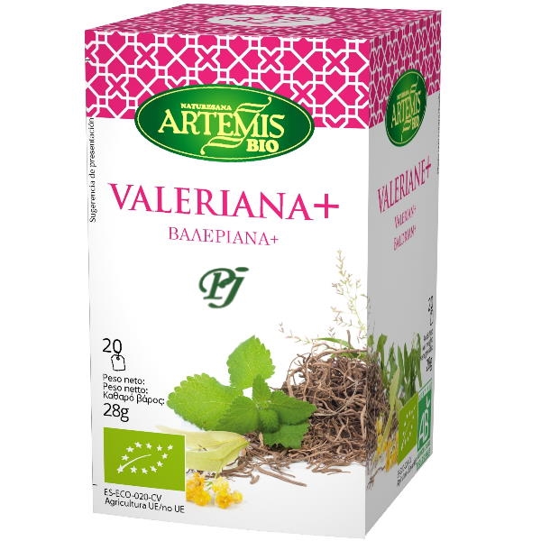 Valeriana+ Infusion 20 Filtros - Artemis