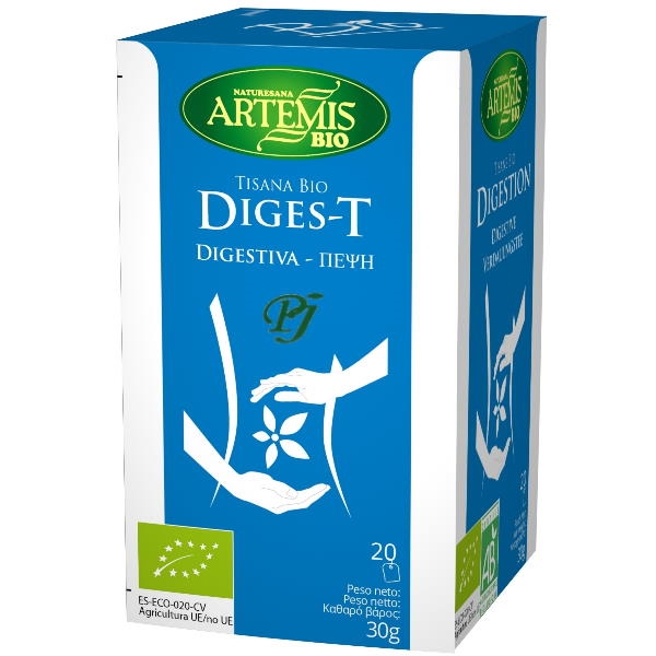 Tisana Bio Diges-T 20 Filtros - Artemis