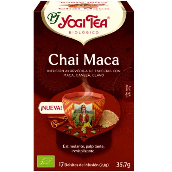 Maca Chai 17 Filtros - Yogi Tea