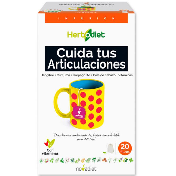 Herbodiet Cuida Tus Articulaciones 20 Filtros - Novadiet