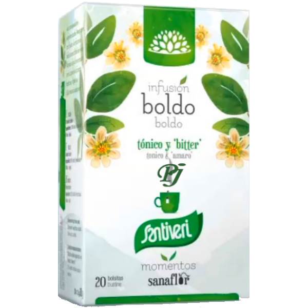 Sanaflor Boldo 20 Filtros - Santiveri