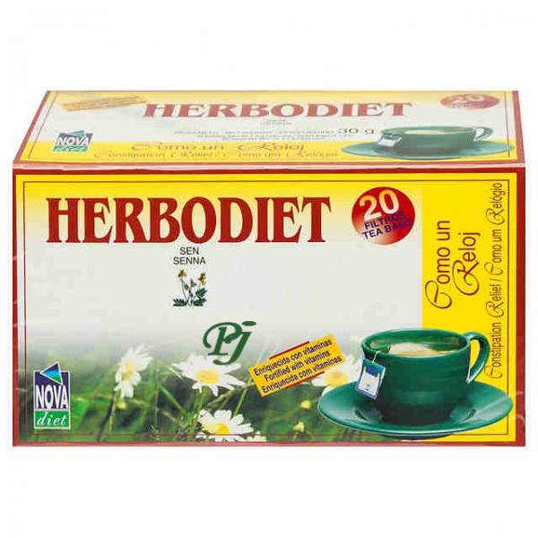 Herbodiet Como Un Reloj 20 Filtros - Novadiet