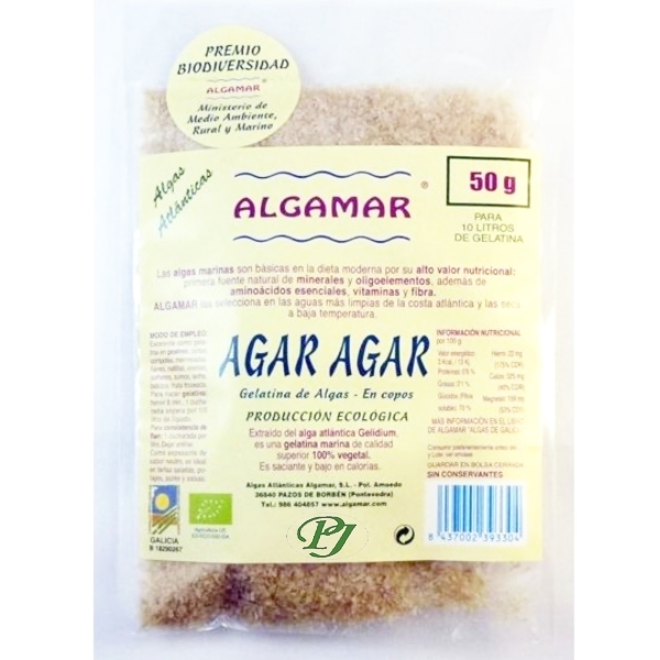 Alga Agar-Agar Polvo 50Gr - Algamar