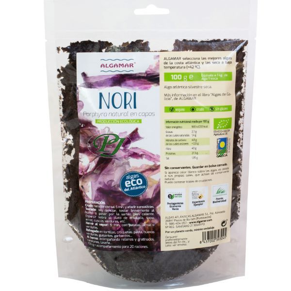 Alga Nori 50 Gr - Algamar