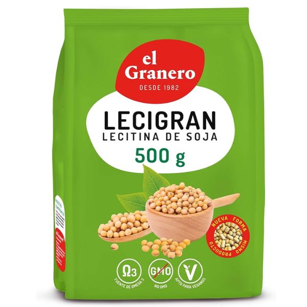 Lecigran Lecitina Soja Ip 500Gr - El Granero