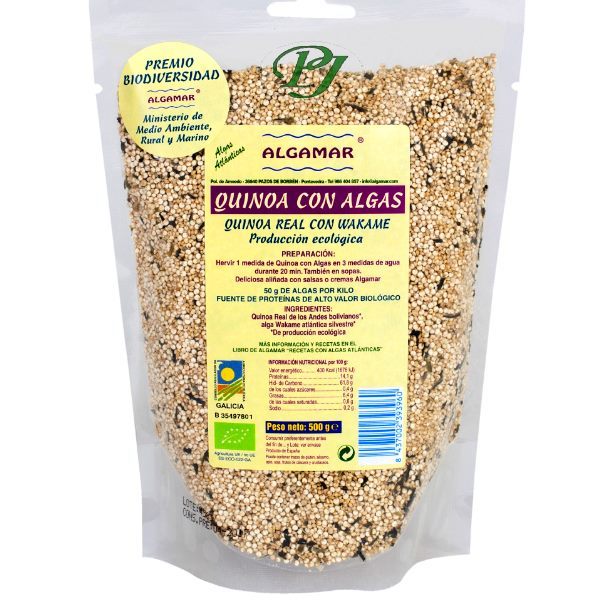 Quinoa Con Algas 500Gr Eco - Algamar
