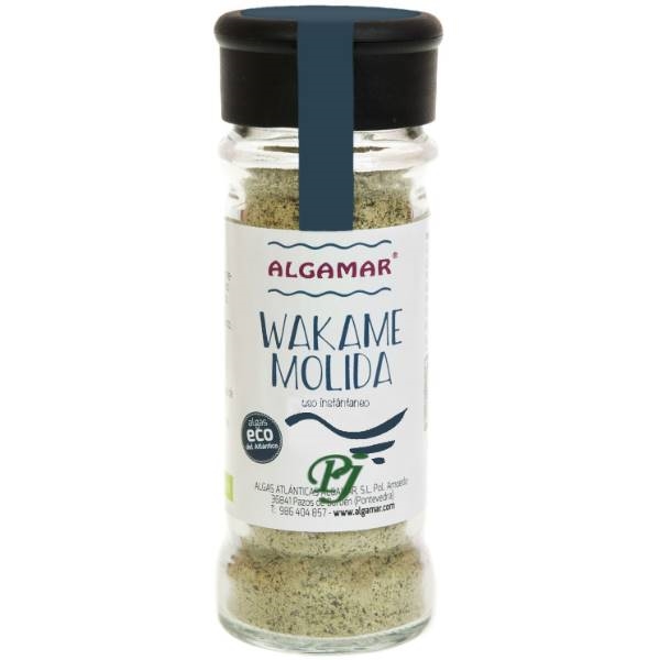 Alga Wakame Molida Bio 70Gr - Algamar