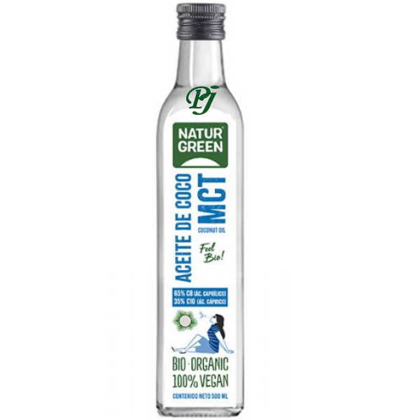 Aceite De Coco Mct Bio 500Ml - Naturgreen