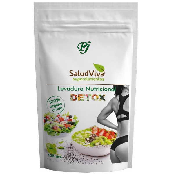 Levadura Nutricional Detox 125Gr - Saludviva
