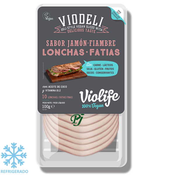 Lonchas Jamon York 100 Gr. Viodeli - Violife