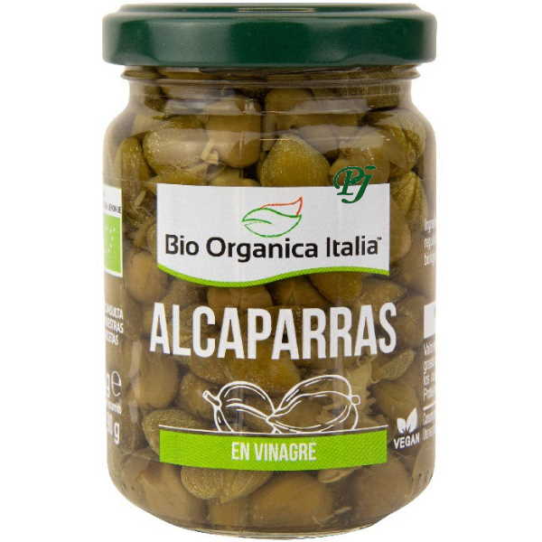 Alcaparra En Vinagre 140 G. - Bio Organica Italia