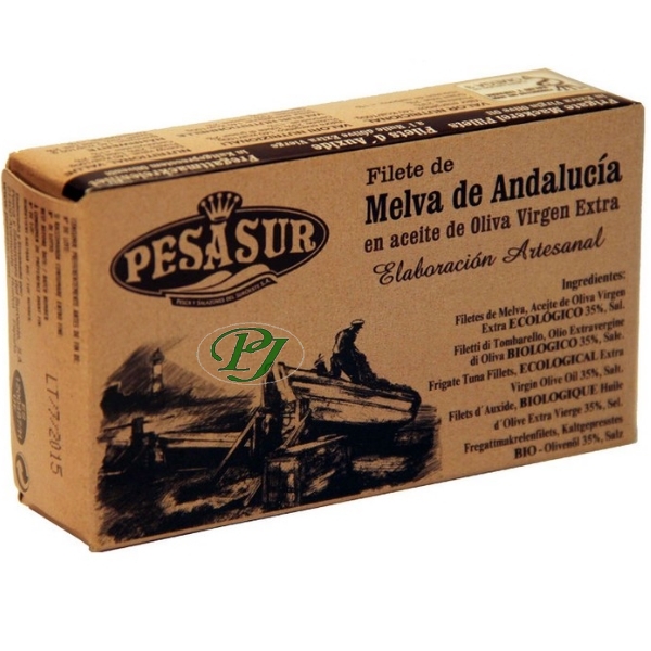 Filetes Melva Andalucia 120Gr - Pesasur