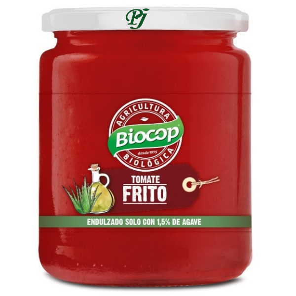 Tomate Frito Sirope Agave 350 Ml. - Biocop
