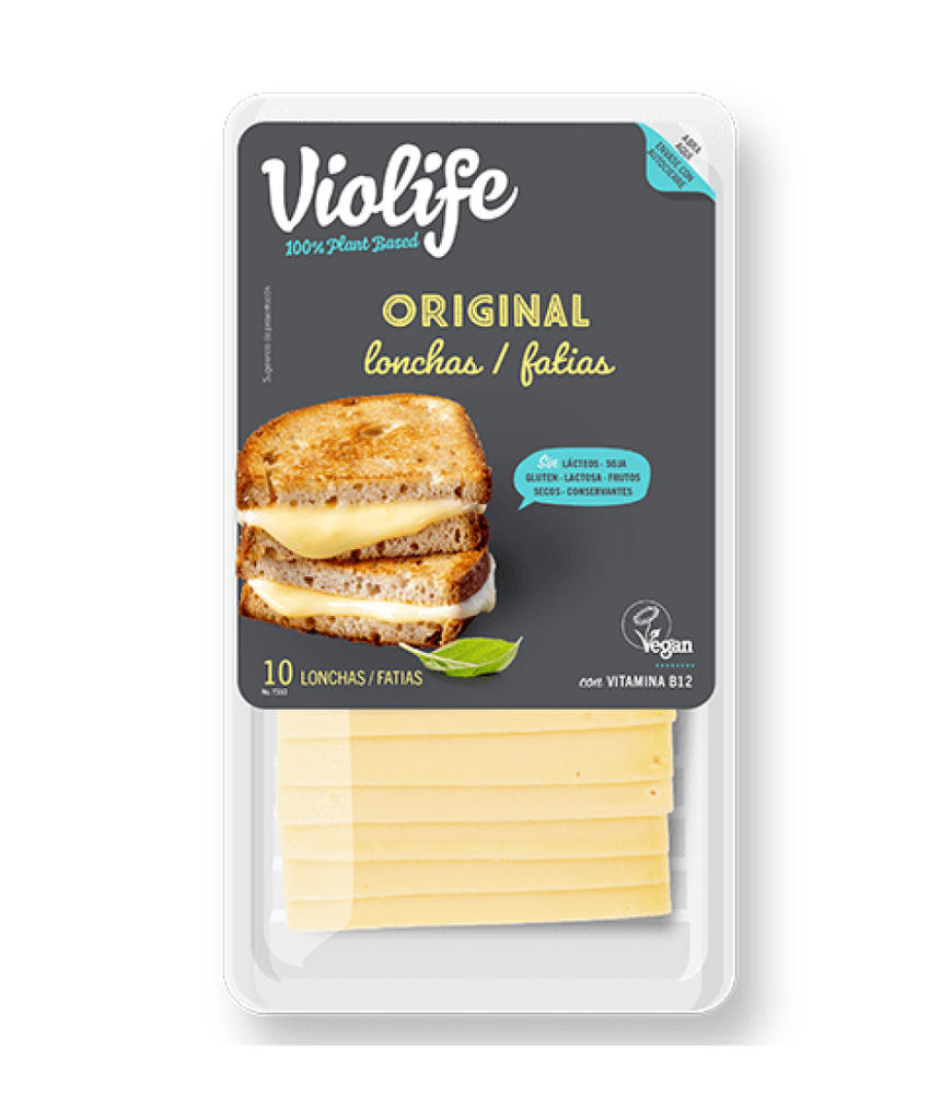 Queso Lonchas Original 200Gr 10 Lonchas - Violife