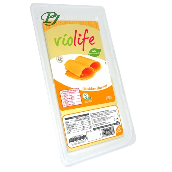 Queso Lonchas Cheddar 200Gr 10 Lonchas - Violife