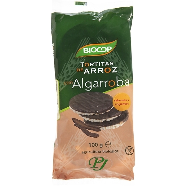 Tortitas Arroz Algarroba 100 G. - Biocop
