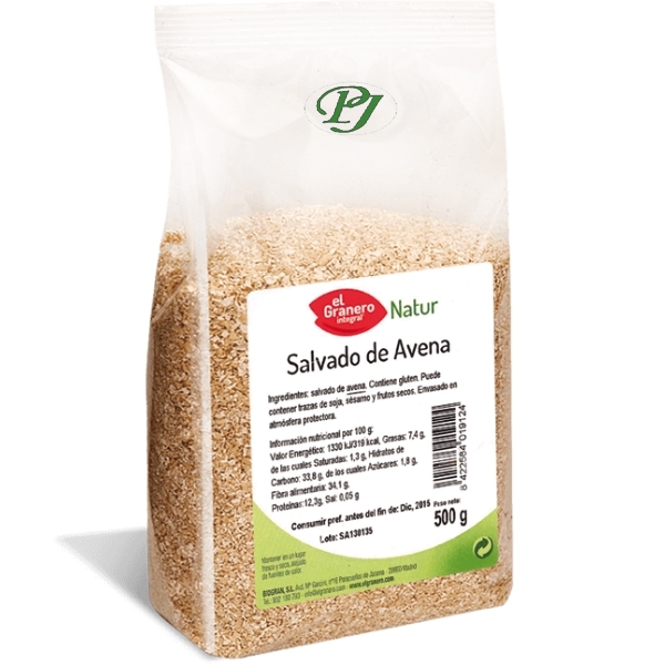 Salvado Avena 500Gr - El Granero