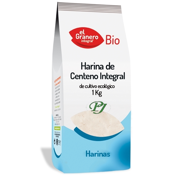 Harina Centeno Integral Bio 1Kg - El Granero